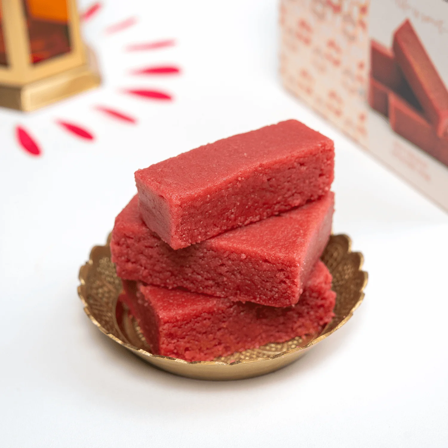 Beetroot Mysore pak
